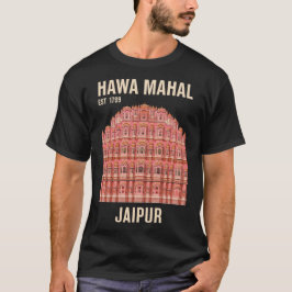 ハワ・マハル ジャイプール インド ビンテージ 旅行ポスター リトロ Tシャツ