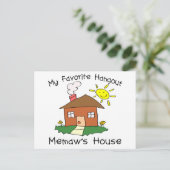 ハンお気に入りのグアウトメモーズハウス ポストカード (スタンド正面)