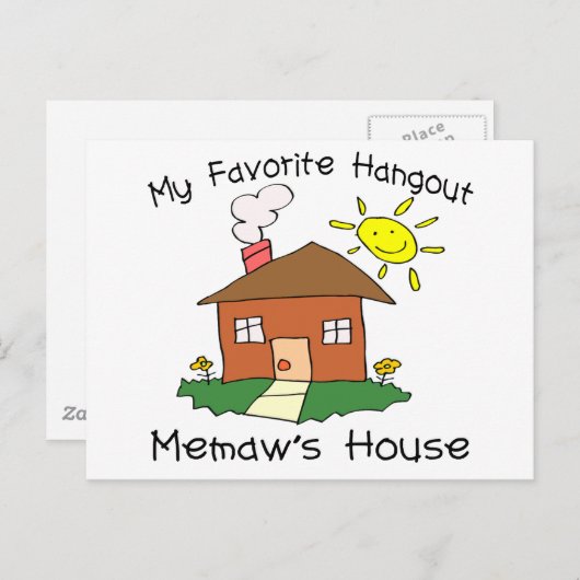 ハンお気に入りのグアウトメモーズハウス ポストカード (正面/裏面)