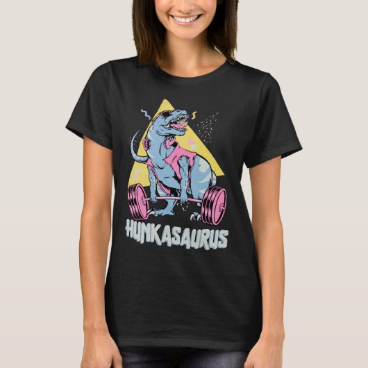 ハンカザウルスレックス恐竜ジム&トレーニング Tシャツ (正面)