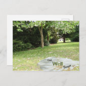 ハンカチの木 早く治ってね ポストカード ポストカード (正面/裏面)