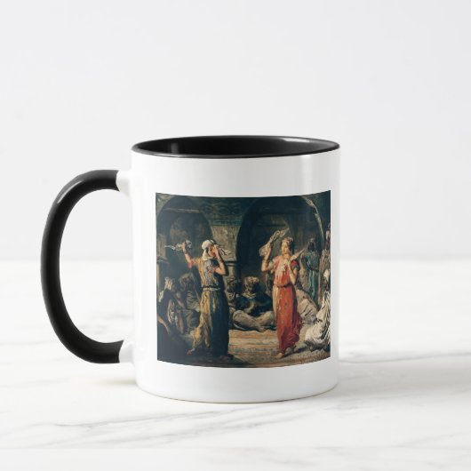ハンカチーフのダンス、1849年 マグカップ (左)