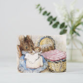 ハンカムンカ彼女のベビー2つの悪いネズミビアトリックスポッター ポストカード (スタンド正面)