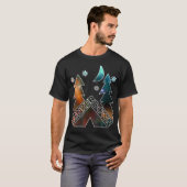 ハンカーダウンハイキングキャンプ Tシャツ (正面フル)