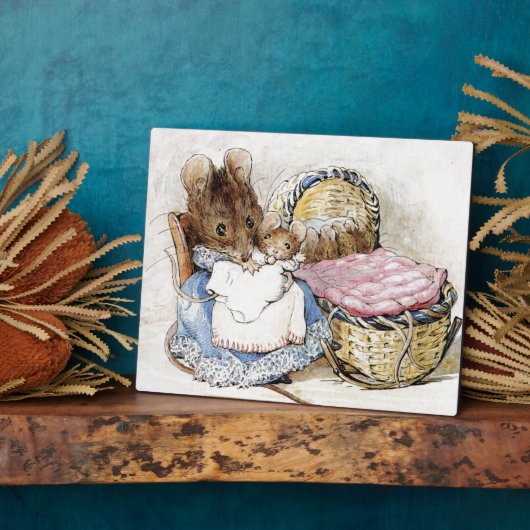 ハンカ・ムンカ・ビアトリクス・ポッター フォトプラーク (側面)