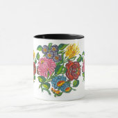 ハンガリカラフルーの花 マグカップ (中央)