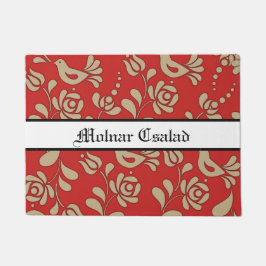 ハンガリパーソナライズされたアンエレガンスウェルカム ドアマット