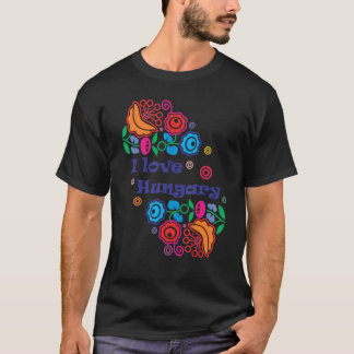ハンガリーのお土産男性へ贈与女性 Tシャツ