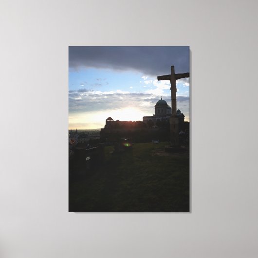 ハンガリーのイースター キャンバスプリント (正面)