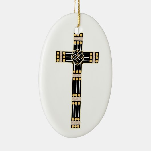 ハンガリーのカトリック教の十字の宗教の神の記号のストール セラミックオーナメント (右)