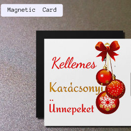 ハンガリーのクリスマスの挨拶