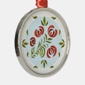 ハンガリーのクリスマスオーナメントフォーク メタルオーナメント (右)