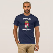 ハンガリーのソプロン Tシャツ (正面フル)