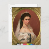 ハンガリーのバイエルンのエリザベス皇后 ポストカード (正面/裏面)