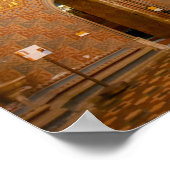 ハンガリーのブダペストにあるマティアス教会の前室 ポスター (角)