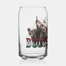 ハンガリーのブダペストの英雄 ガラス缶