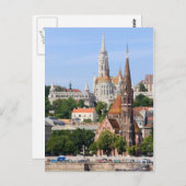 ハンガリーのブダペスト市 ポストカード (正面/裏面)