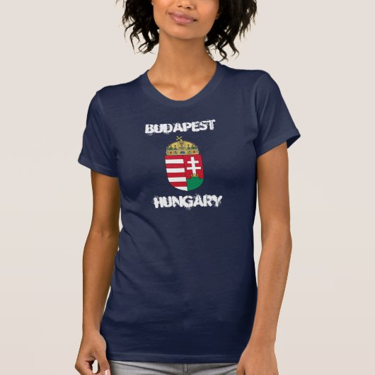 ハンガリーのブダペスト Tシャツ (正面)