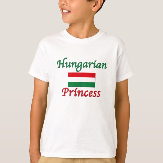 ハンガリーのプリンセス Tシャツ (正面)