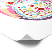 ハンガリーのマトリョーシュカのポスター ポスター (角)