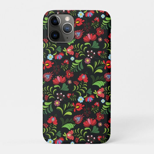 ハンガリーのマーチョ刺繍パターン Case-Mate iPhoneケース (裏)