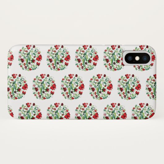 ハンガリーのマーチョ 現代民俗芸術 Case-Mate iPhoneケース (裏面(横))