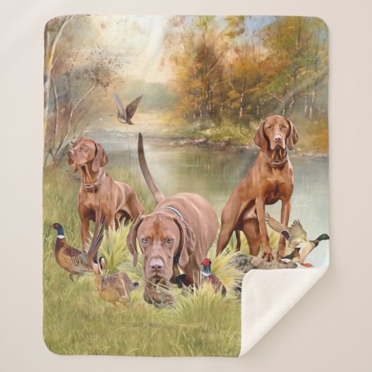 ハンガリーのヴィツラの多才な貴族 シェルパブランケット (正面)