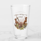 ハンガリーのヴィツラの多才な貴族 タンブラーグラス (裏面)