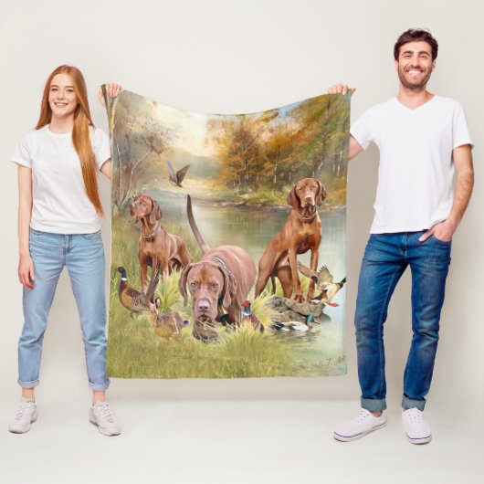 ハンガリーのヴィツラの多才な貴族 フリースブランケット (インサイチュ)