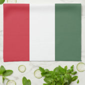 ハンガリーの国旗 キッチンタオル (折り畳み)