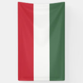 ハンガリーの国旗 横断幕 (縦)