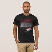 ハンガリーの国旗 Tシャツ (正面フル)