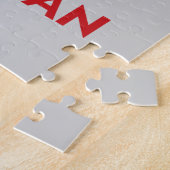 ハンガリーの地図 ジグソーパズル (側面)