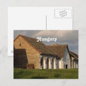 ハンガリーの地方 ポストカード (正面/裏面)