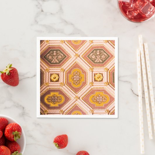 ハンガリーの建築 スタンダードカクテルナプキン (インサイチュ)