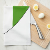 ハンガリーの旗のシンプル キッチンタオル (四つ折り)