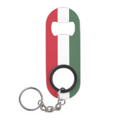 ハンガリーの旗 キーホルダー栓抜き (正面)