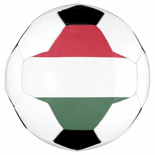 ハンガリーの旗 サッカーボール (正面)