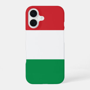 ハンガリーの旗 iPhone 16ケース