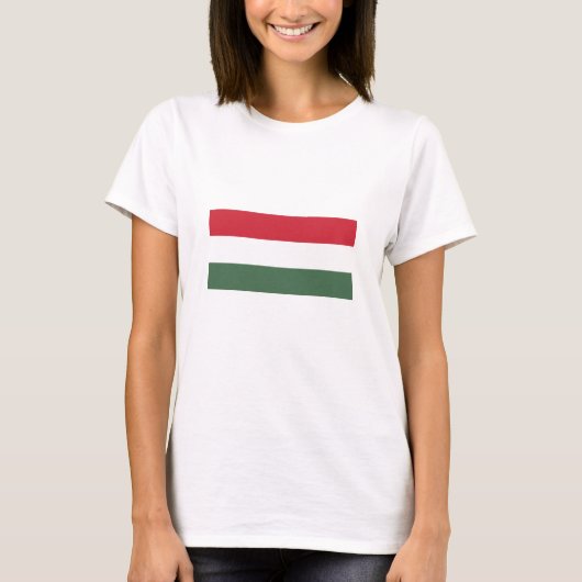 ハンガリーの旗 Tシャツ (正面)