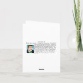 ハンガリーの村場面メッセージカード カード (裏面)