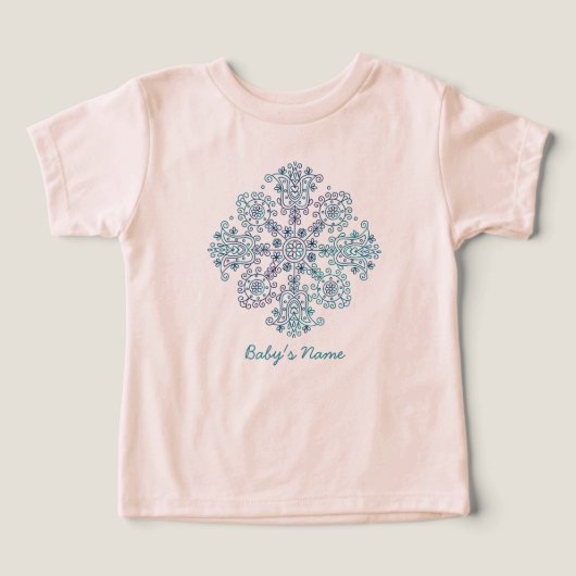 ハンガリーの民俗 - 名前刺繍可  (デザイン正面)
