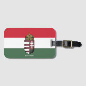 ハンガリーの紋章 ラゲッジタグ (正面横)