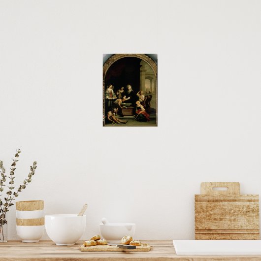 ハンガリーの聖エリザベス ポスター (キッチン)