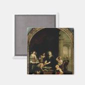 ハンガリーの聖エリザベス マグネット (正面/裏面)