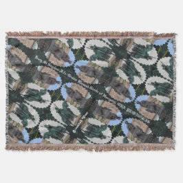 ハンガリーの聖ステフ賛美ェンIとジゼラ王 スローブランケット