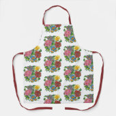 ハンガリーの花 エプロン (正面)