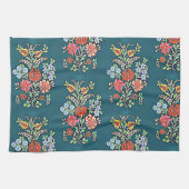 ハンガリーの花 キッチンタオル (横)