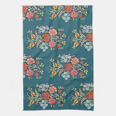 ハンガリーの花 キッチンタオル (縦)