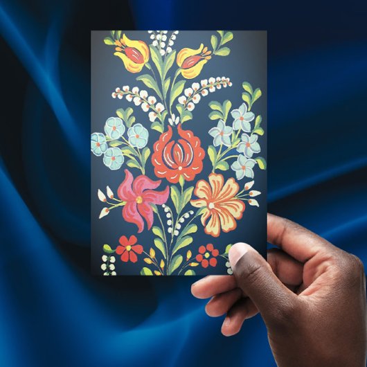 ハンガリーの花 ポストカード